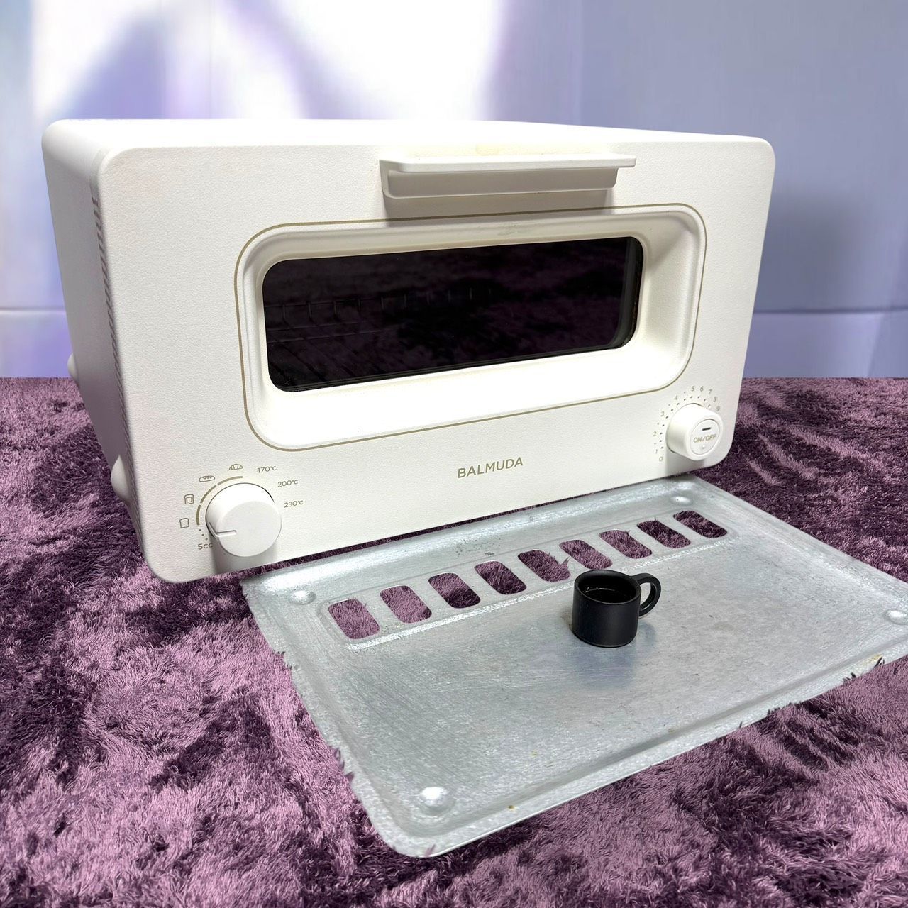 ☆動作品 送料無料 BALMUDA The Toaster K05A WH ホワイト