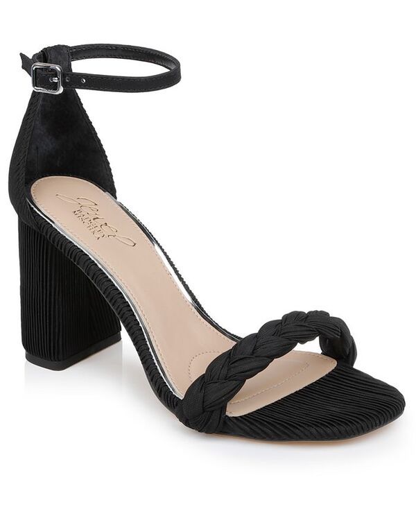 ジュウェルダグレイミシュカ レディース シューズ サンダル Jewel Badgley Mischka Womens Shea Round Toe Dress Sandals Black ブラック