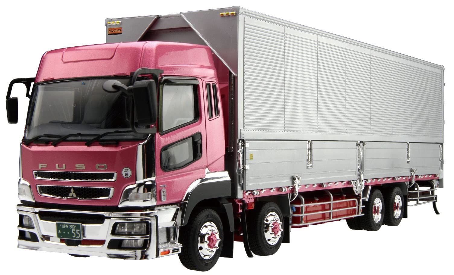 青島文化教材社(AOSHIMA) 1/32 ヘビーフレイトシリーズ No.14 三菱ふそう '10 スーパーグレートFS ハイウイング プラモデルts a784da64