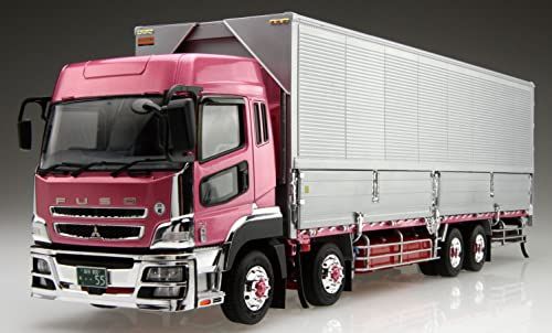青島文化教材社(AOSHIMA) 1/32 ヘビーフレイトシリーズ No.14 三菱ふそう '10 スーパーグレートFS ハイウイング プラモデルts a784da64