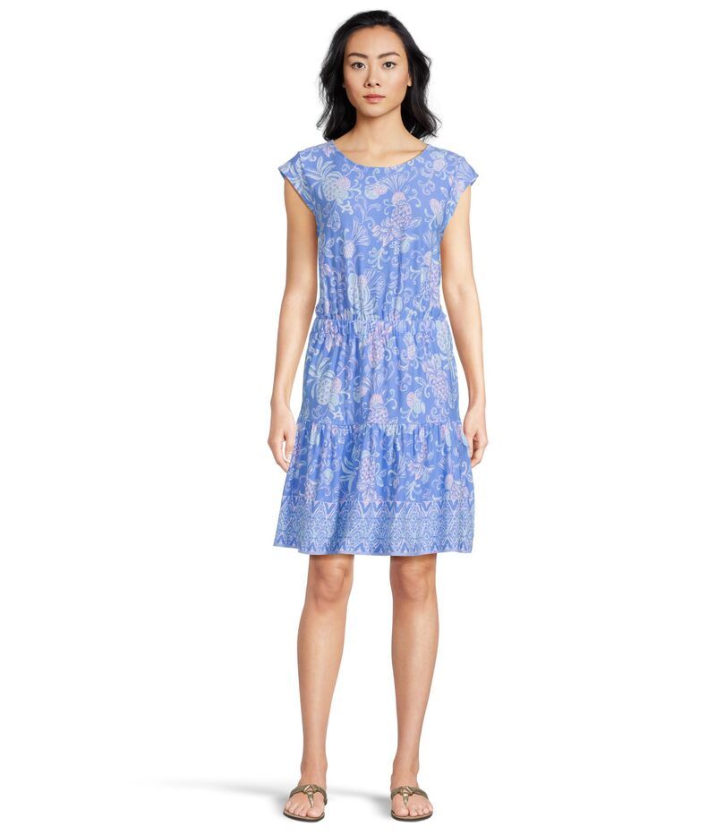 リリーピュリッツァー レディース トップス ワンピース Lilly Pulitzer Danville Dressunwashed Blue ブルー