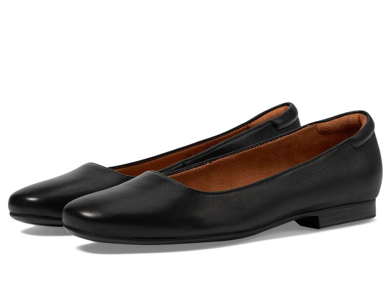 ナチュライザー レディース シューズ サンダル Naturalizer Kelly Ballet Black Leather ブラック