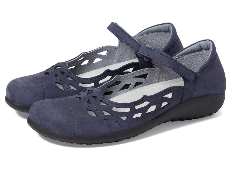 ナオト レディース シューズ サンダル Naot Agathis Navy Velvet Nub ネイビー