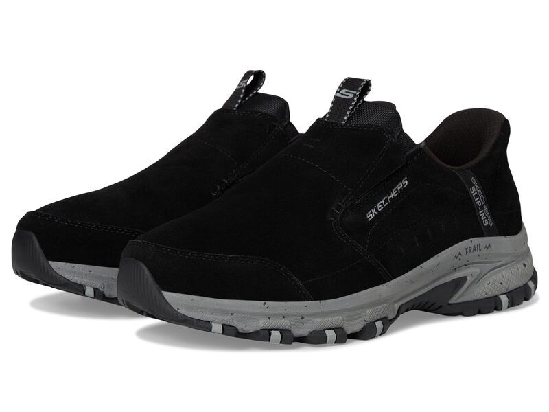 スケッチャーズ メンズ シューズ スニーカー SKECHERS Hillcrest Cedaroot Hands Free Slipin Black ブラック
