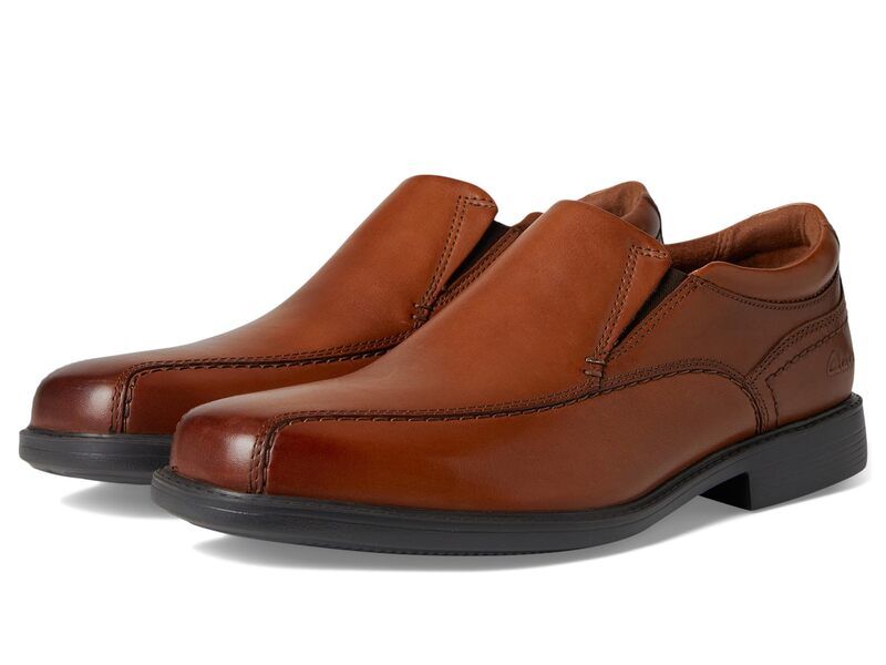 クラークス メンズ シューズ オックスフォード Clarks DressLite Step Dark Tan タン