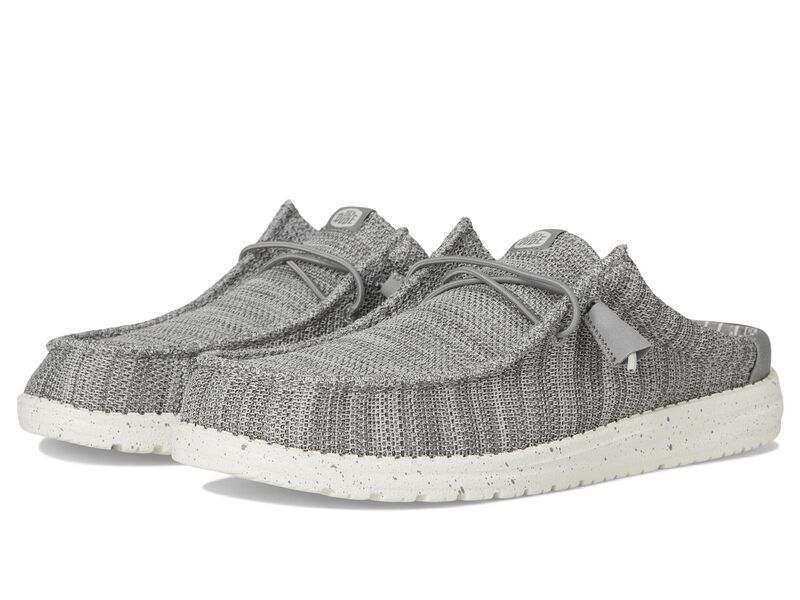 ヘイデュード メンズ シューズ スニーカー Hey Dude Wally Slip Stretch Sox Granite Grey グレー