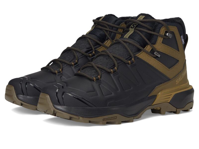 サロモン メンズ シューズ ブーツ・レインブーツ Salomon X Ultra Snowpilot BlackMilitary ブラック