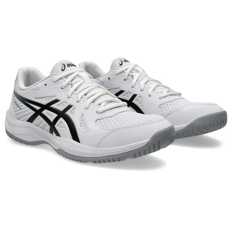 アシックス メンズ シューズ スニーカー ASICS Upcourt 6 Volleyball Shoe WhiteBlack ホワイト