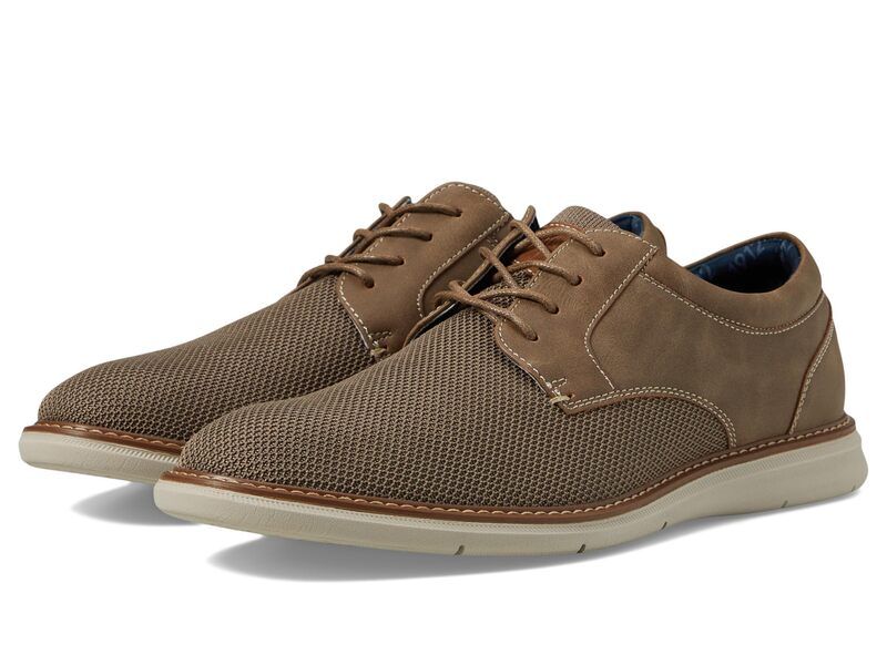 ノンブッシュ メンズ シューズ スニーカー オックスフォード レース ニット Nunn Bush Chase Knit Plain Toe Oxford Lightweight Breathable