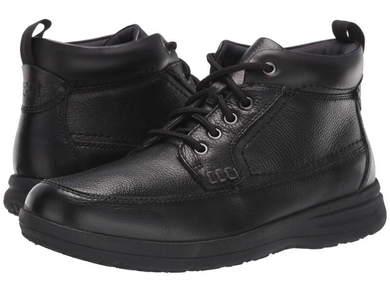 ノンブッシュ メンズ シューズ ブーツ・レインブーツ Nunn Bush Cam Moc Toe Boot Black Tumbled ブラック