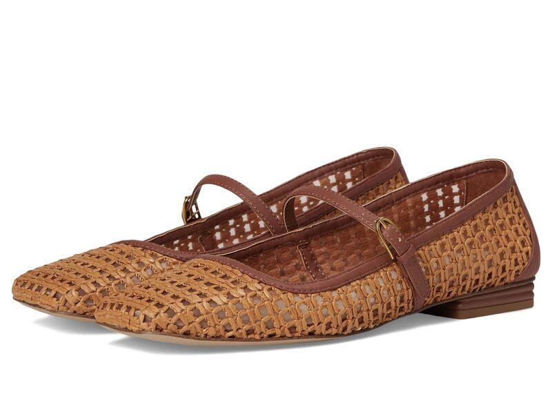 フランコサルト レディース シューズ サンダル Franco Sarto Tinsley2 Mary Jane Shoes Wicker Faux Lea