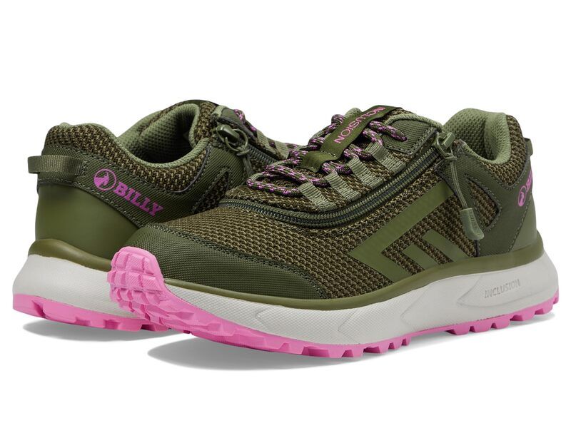ビリーフットウェア レディース シューズ スニーカー BILLY Footwear BILLY Inclusion Trail OlivePink ピンク