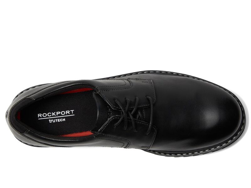 ロックポート メンズ シューズ オックスフォード Rockport Maverick Plain Toe Oxford Black ブラック