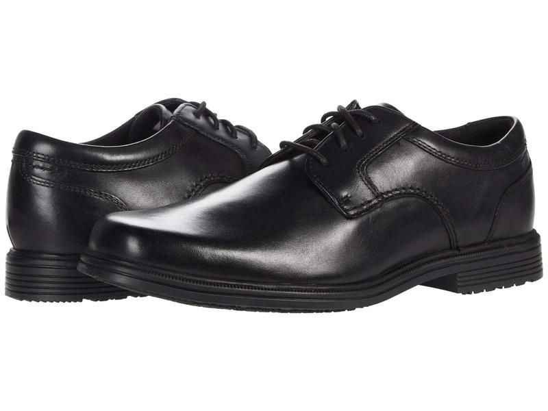 ロックポート メンズ シューズ オックスフォード Rockport Taylor Waterproof Plain Toe Black ブラック