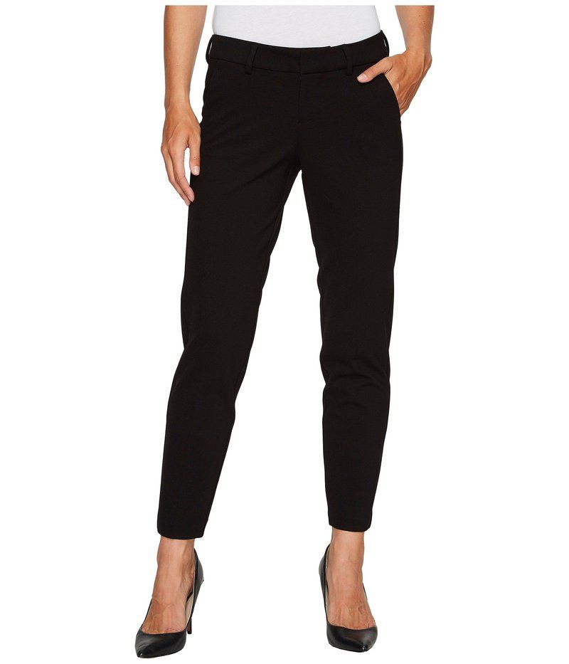 リバプール レディース ボトムス カジュアルパンツ ニット Liverpool Kelsey Slim Leg Trousers in Super Stretch Ponte Knit Black ブ
