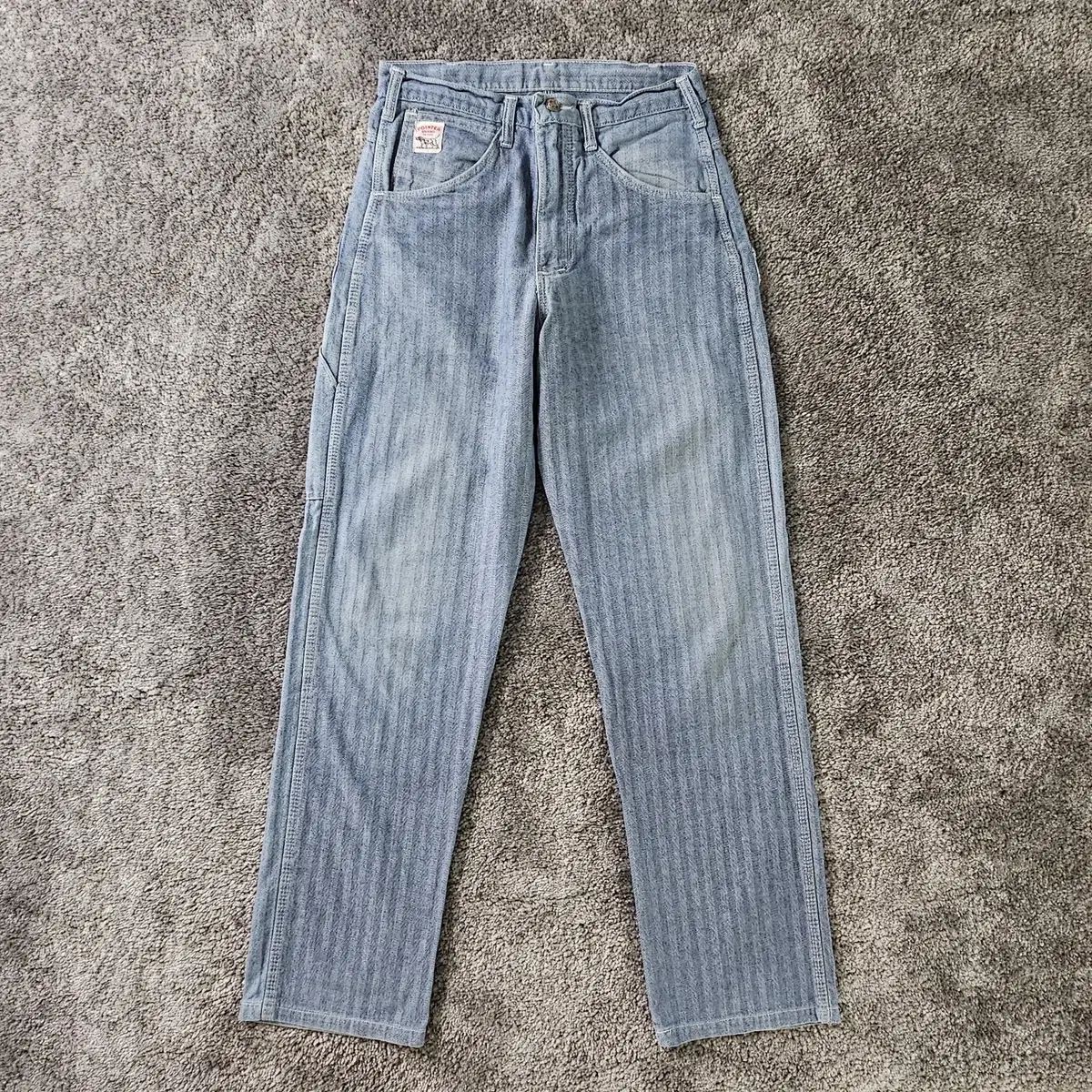 POINTER BRAND ヘリンボーン デニム パンツ
