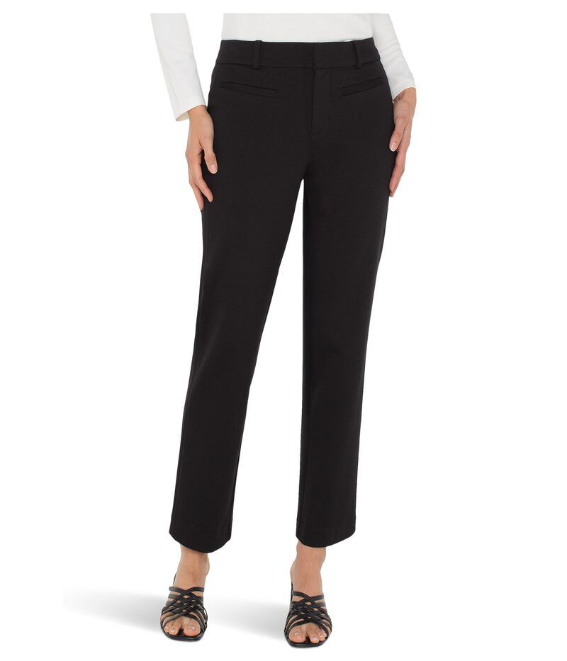 リヴァプール ロサンゼルス レディース ボトムス カジュアルパンツ Liverpoolos Angeles Holly Midrise Welt Pocketrouser 28 Inseam Blac