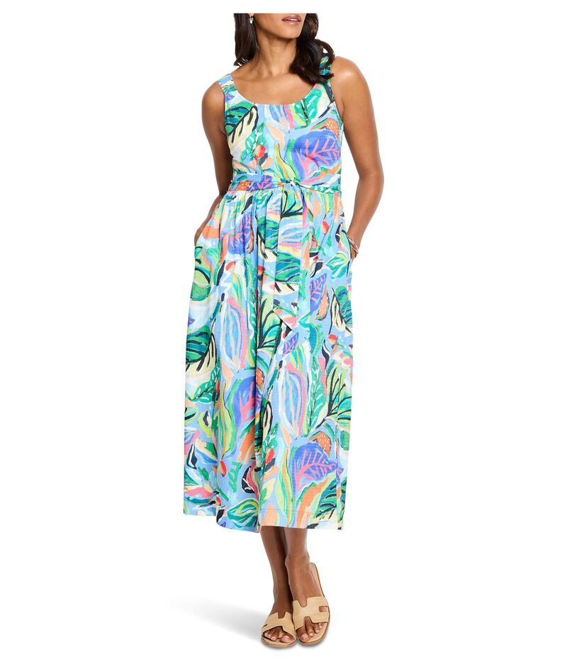 ニックプラスゾーイ レディース トップス ワンピース NICZOE Island Beat Sophie Dress Blue Multi ブルー