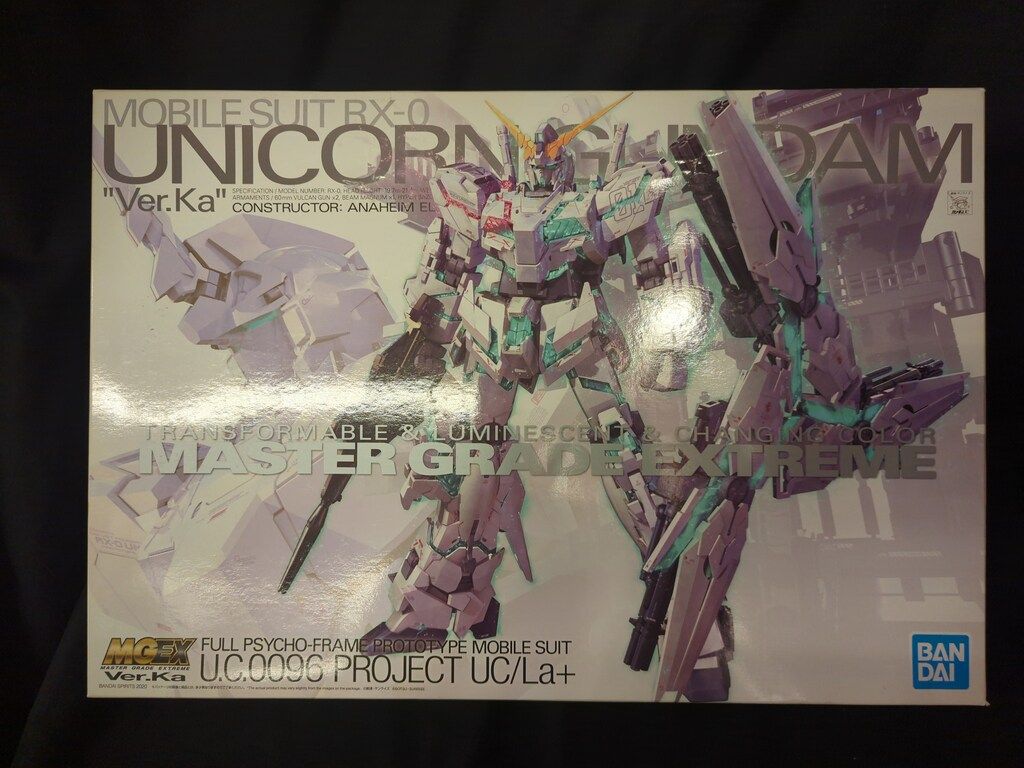 BANDAI SPIRITS MGEX 1/100 バンダイスピリッツ版 ユニコーンガンダム Ver.Ka