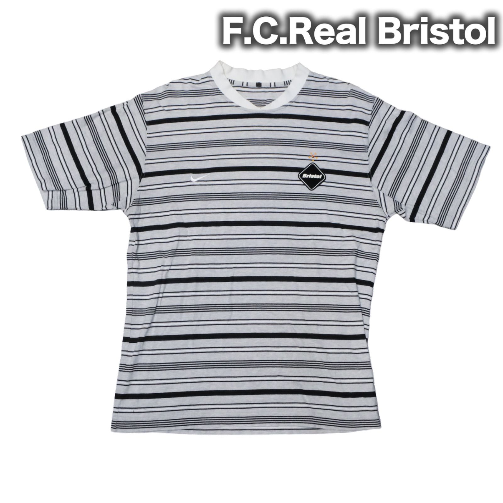 FC REAL BRISTOL ボーダーカットソー Tシャツ FCレアルブリストル FCRB