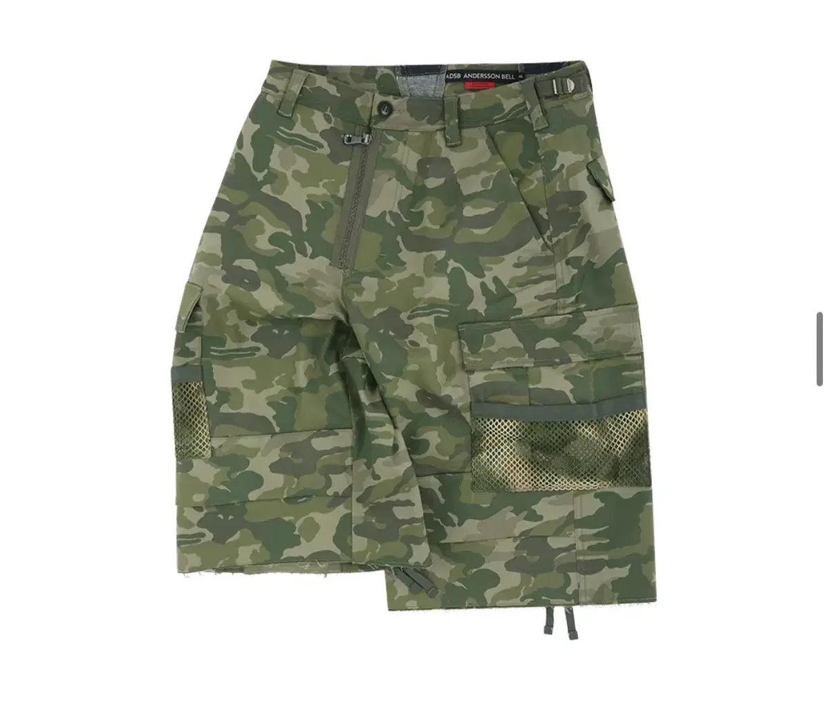 新品 アンダースンベル CAMOUFLAGE CARGO SHORTS