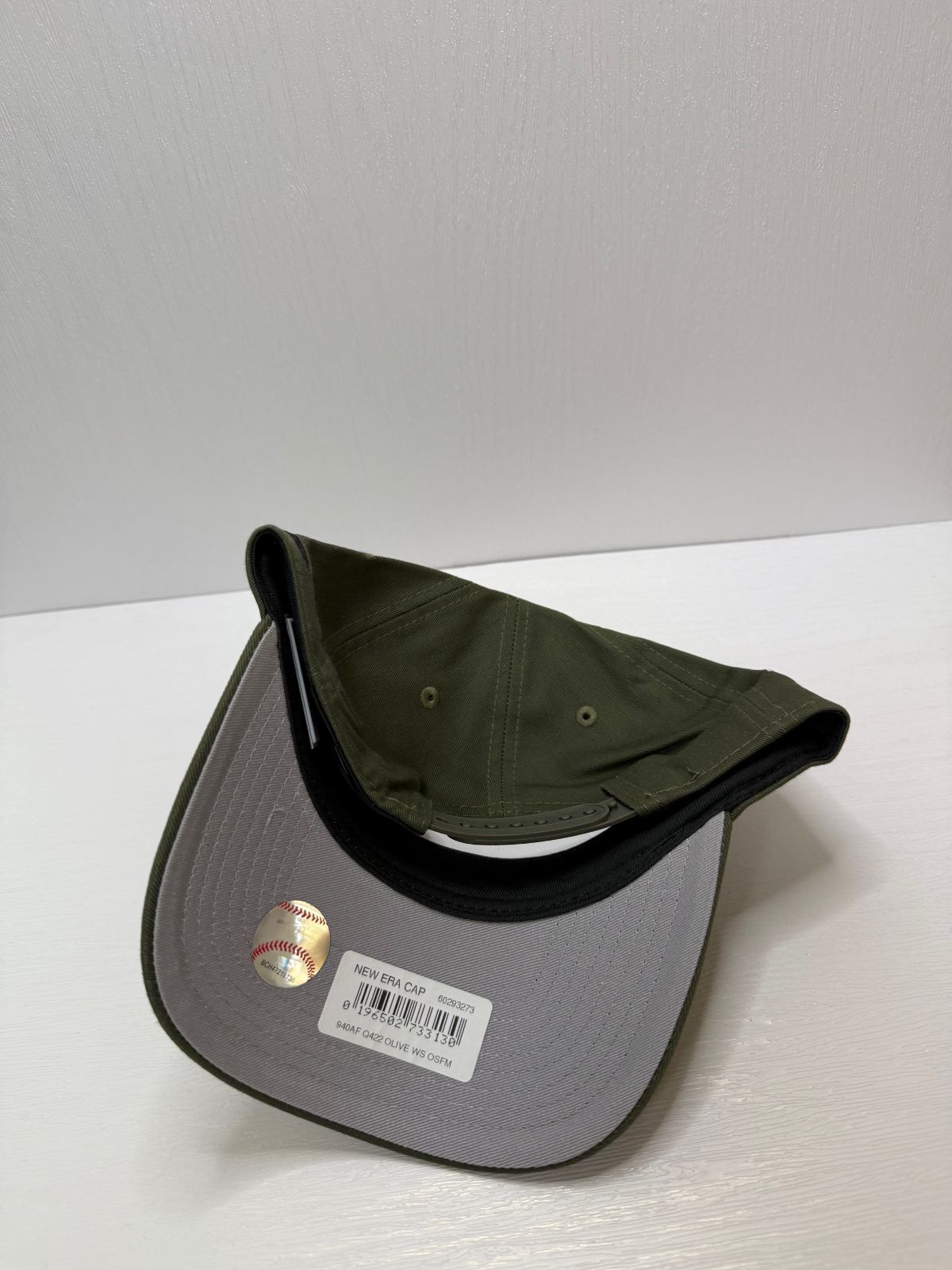 ニューエラ ニューヨークヤンキース ワールドシリーズ1996 9forty A-FRAME スナップバックキャップ オリーブカラー