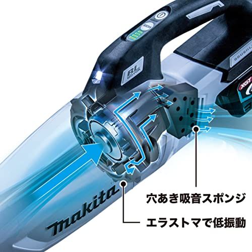 マキタ(Makita) 充電式クリーナ（スノーホワイト） 40Vmax バッテリ・充電器別売 CL002GZW/ e1673df7