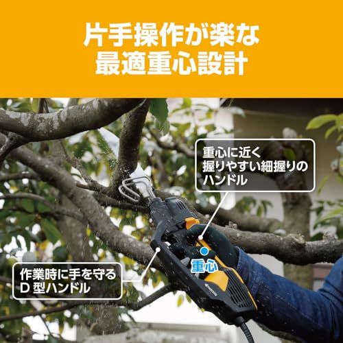 京セラ(Kyocera) 旧リョービ 電気のこぎり DIY木工に便利な万能タイプ ASK-1001 618404A 【木材から軟鋼材の切断、庭木の剪定が出来るマルチユース】 切断能力 (庭木)径45mm・(木材)厚さ40mm・(軟鋼板)厚さ3 dd360ebb