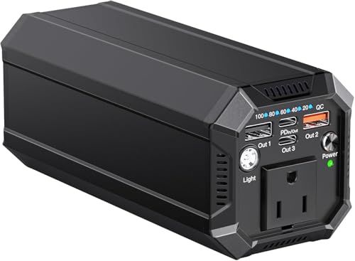 ポータブル電源 AC出力対応 27000mAh 大容量 PD 65W 急速充電対応 車中泊 緊急・災害時バックアップ用電源 MacBook/ノートパソコン (P500-black)/ ba05de63