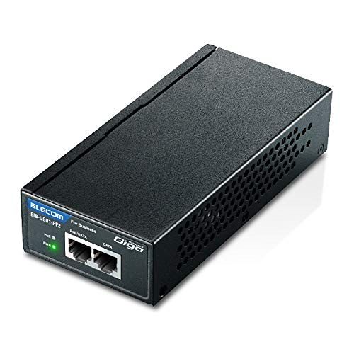 エレコム PoE インジェクター ギガビット対応 3年間保証 EIB-UG01-PF2/ 2eaee648