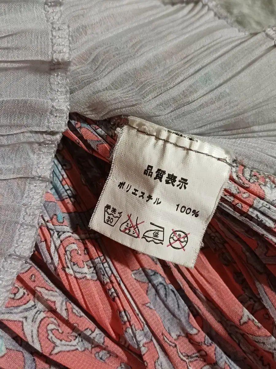 ベイズリー プリーツ ONE PIECE 55 66 レディース