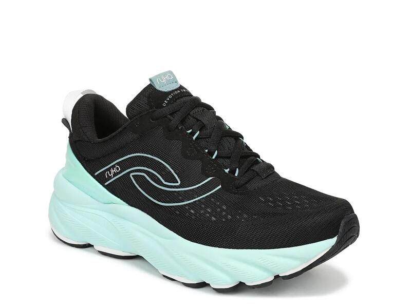 ライカ レディース シューズ スニーカー Ryka Devotion Swift Running Shoe Womens BlackLight Blue ブラック