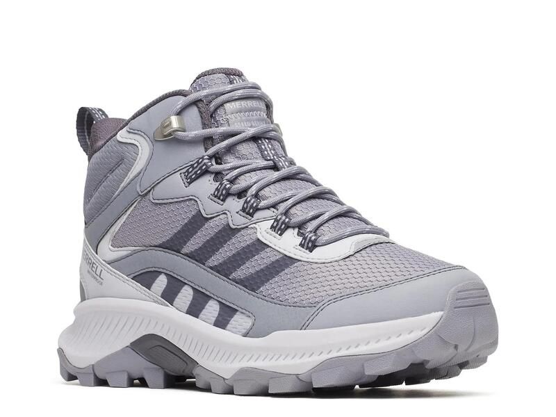 メレル メンズ シューズ ブーツ・レインブーツ Merrell Speed Strike 2 Waterproof Hiking Boot Mens Purple パープル