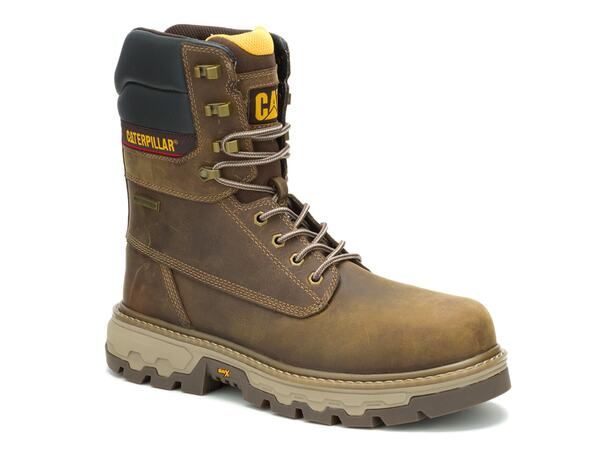 キャタピラー メンズ シューズ ブーツ・レインブーツ Caterpillar Colorado Equip Composite Toe Work Boot Mens Dark Brown ブラウン