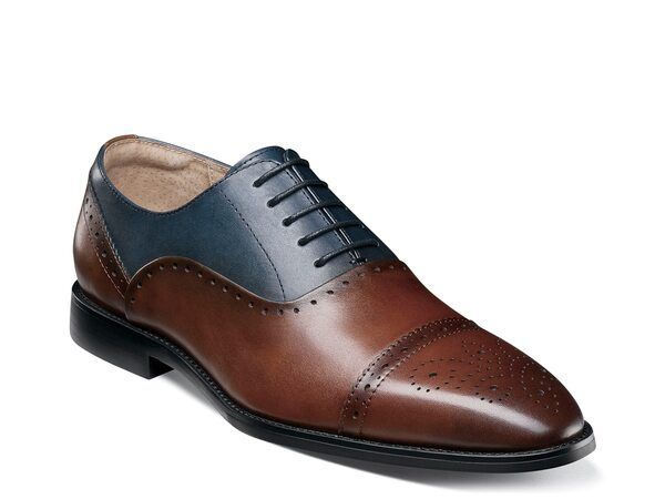 ステイシーアダムス メンズ シューズ オックスフォード Stacy Adams Reynolds Oxford BlueTan ブルー