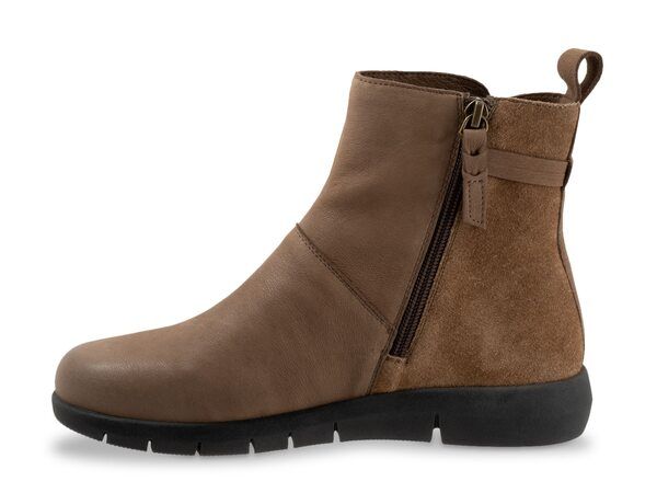 ソフトウォーク レディース シューズ ブーツ・レインブーツ Softwalk Adelaide Bootie Stone ストーン
