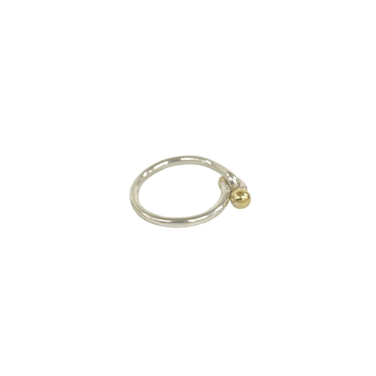 極 美品 TIFFANY&Co. ティファニー ダブル フック＆アイ リング