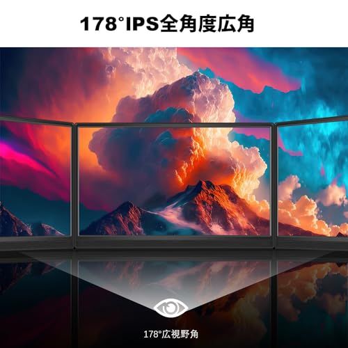 15.6インチ タッチスクリーン ポータブルモニター USB-C HDMI 1080P HDR IPS 超薄型 ノートパソコン/スマホ/ゲーム機用 拡張サブディスプレイ スタンド&スピーカー内蔵 プラグアンドプレイ送料無料 1777f091 15.6インチ タッチスクリーン ポータブルモニター USB-C HDMI 1080P HDR IPS 超薄型 ノートパソコン/スマホ/ゲーム機用 拡張サブディスプレイ スタンド&スピーカー内蔵 プラグアンドプレイ送料無料 1777f091