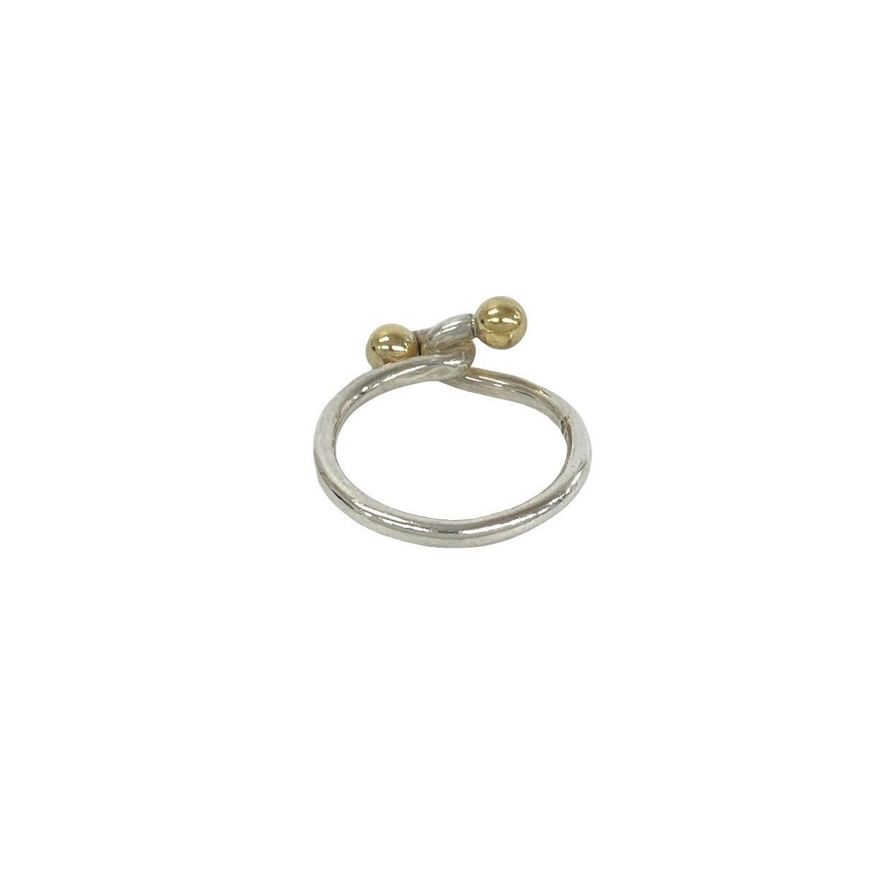 極 美品 TIFFANY&Co. ティファニー ヴィンテージ フック＆アイ リング