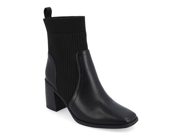 ジュルネ コレクション レディース シューズ ブーツ・レインブーツ チェルシーブーツ チェルシー ブーツ Journee Collection Harlowe Chelsea Boot Black ブ