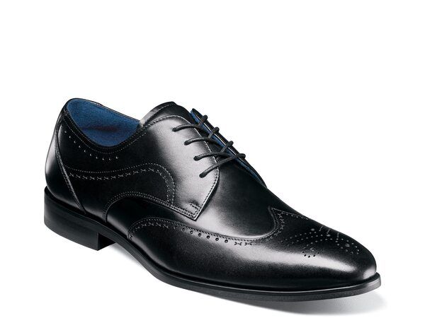 ステイシーアダムス メンズ シューズ オックスフォード ウィングチップ Stacy Adams Brayden Flex Wingtip Oxford Black ブラック