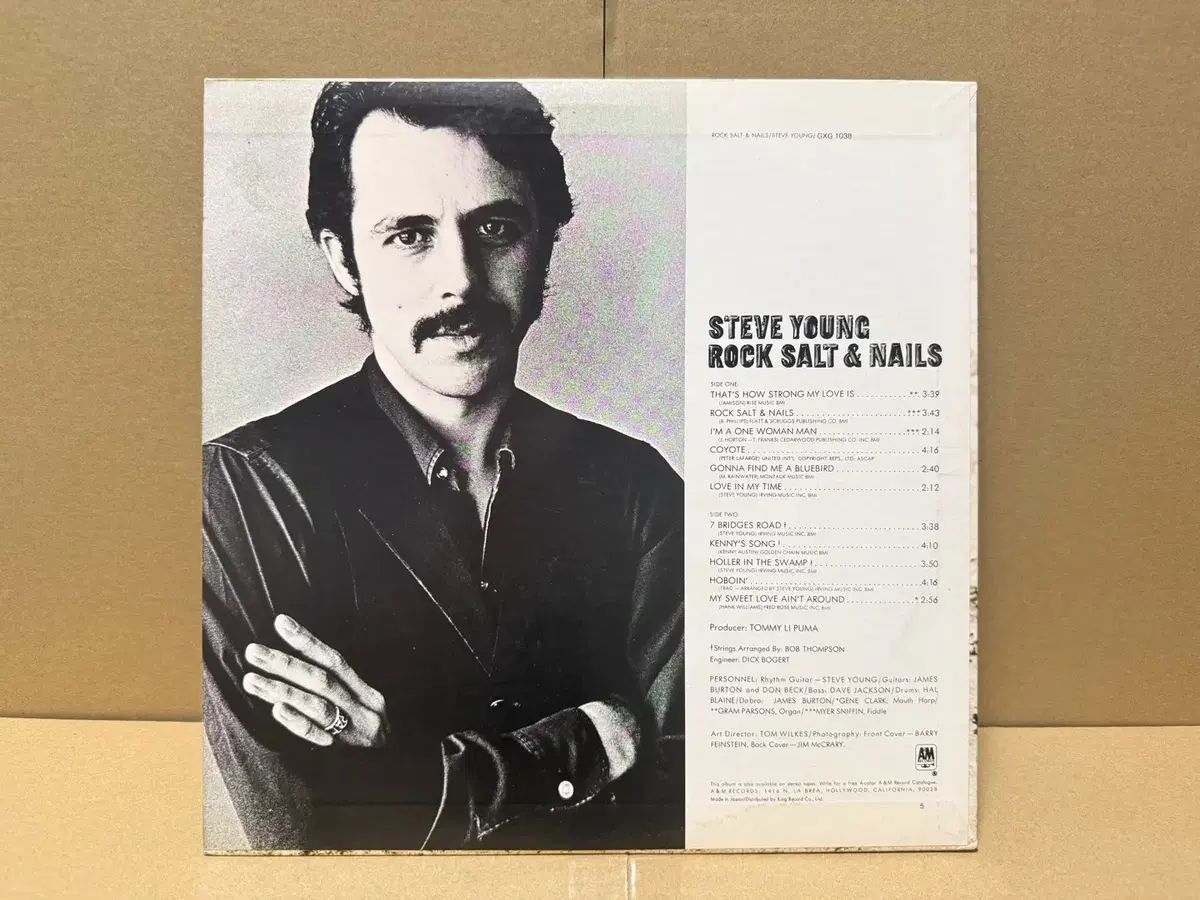 (日本 PROMO LP ） Steve Young ー 日本 早い