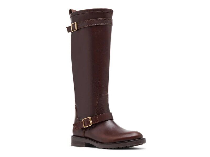 スティーブ マデン レディース シューズ ブーツ・レインブーツ Steve Madden Sady Boot Brown Leather ブラウン