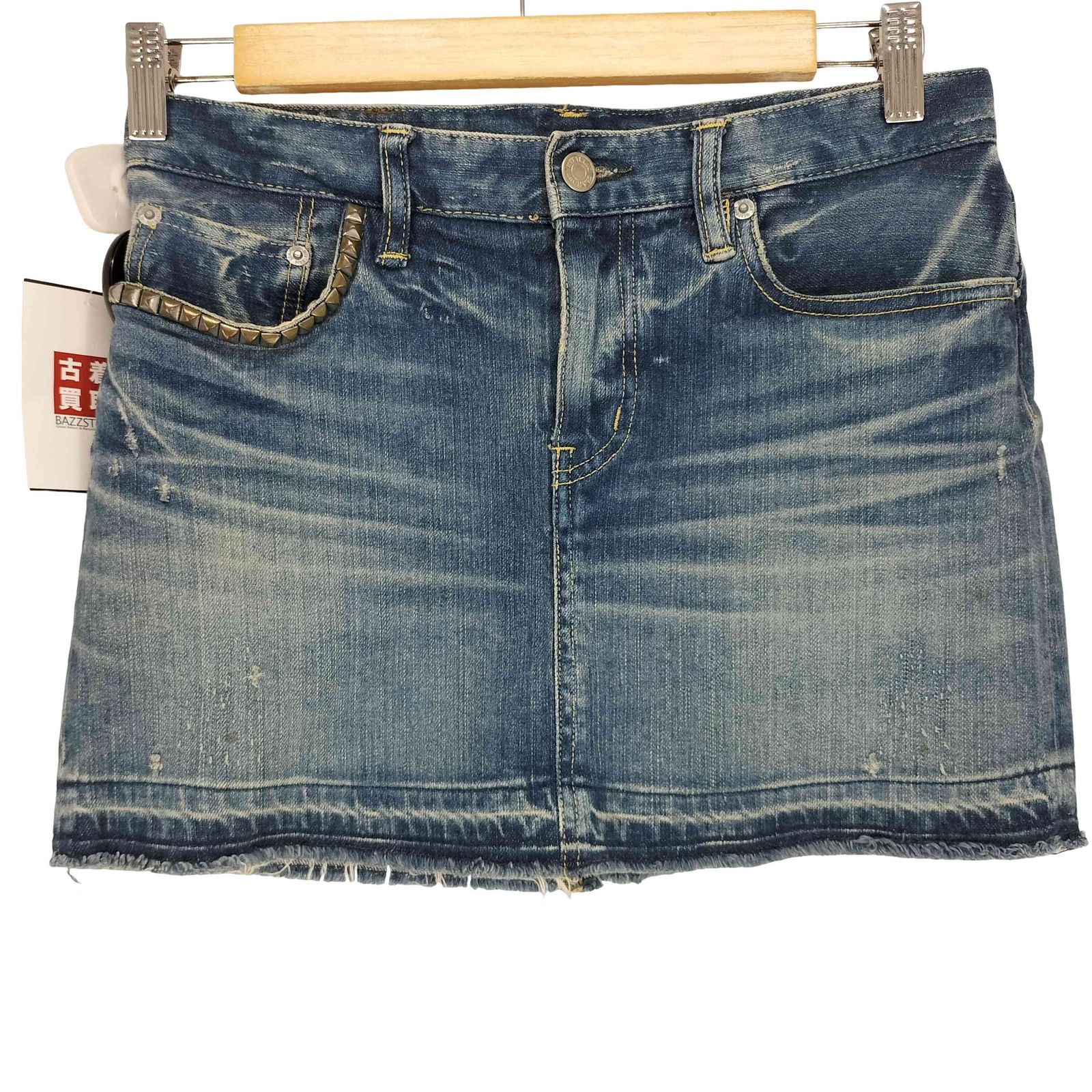 ヒステリックグラマー HYSTERIC GLAMOUR スタッズ デニムミニスカート Y2K レディース XS 12,772円