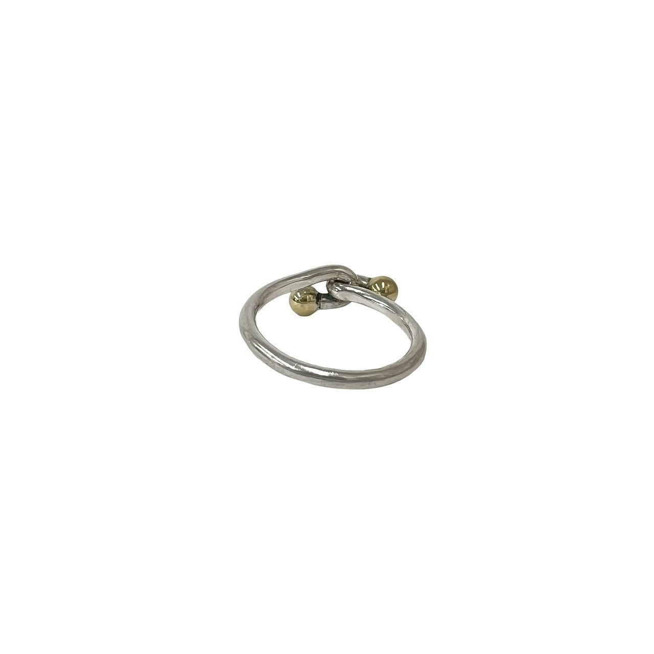 極 美品 TIFFANY&Co. ティファニー ヴィンテージ フック＆アイ リング