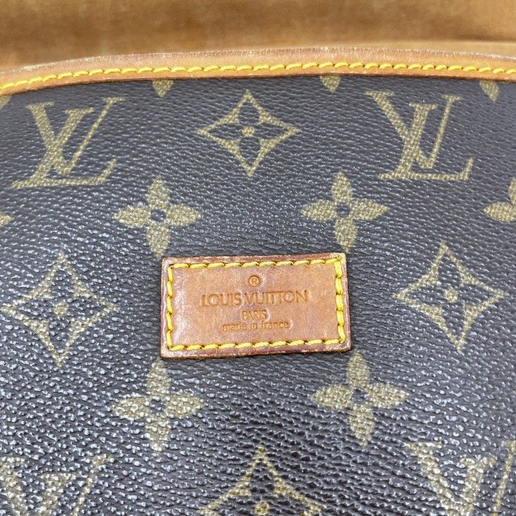 LOUIS VUITTON（ルイヴィトン）ソミュール30 ヴィンテージ ショルダーバッグ モノグラムキャンバス ブラウン レディース M42256【中古】