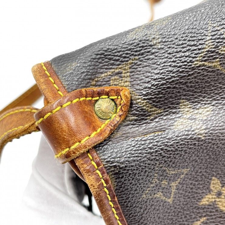 LOUIS VUITTON（ルイヴィトン）ソミュール30 ヴィンテージ ショルダーバッグ モノグラムキャンバス ブラウン レディース M42256【中古】