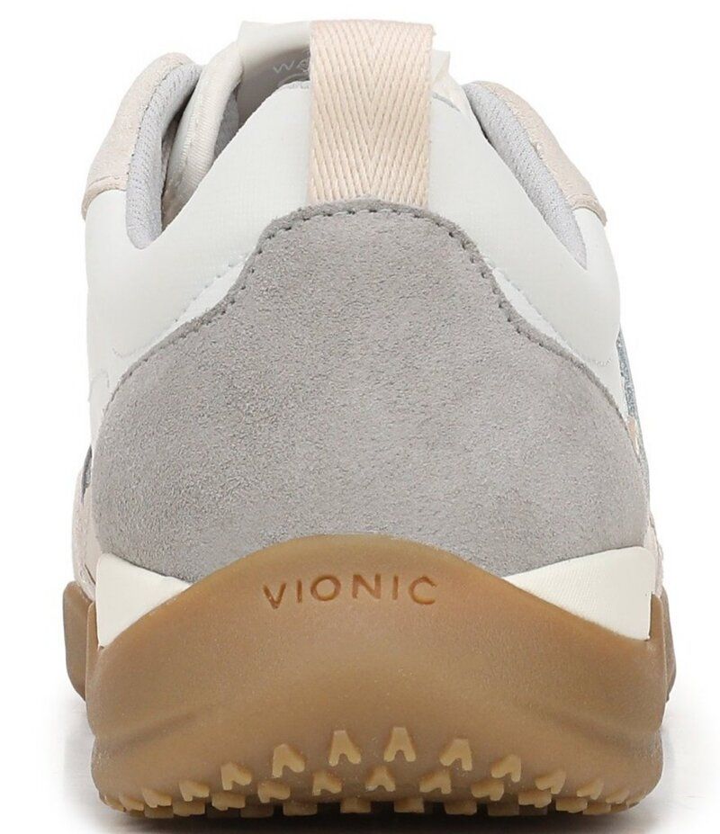 バイオニック レディース シューズ スニーカー レース レザー Vionic Walk Slim Glide Sleek Leather Lace Up Sneakers Ivory Multi アイ バイオニック レディース シューズ スニーカー レース レザー Vionic Walk Slim Glide Sleek Leather Lace Up Sneakers Ivory Multi アイ