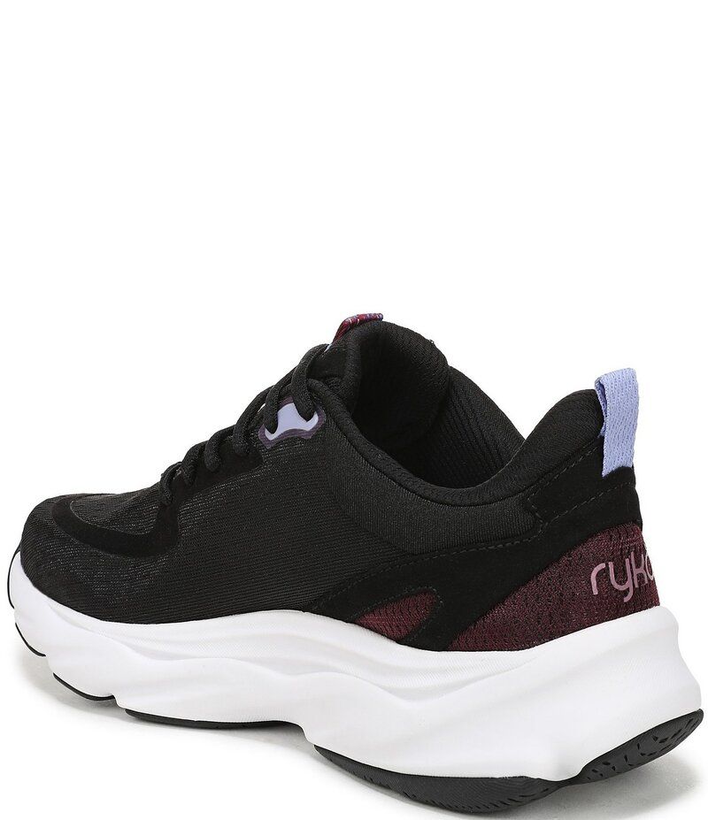 ライカ レディース シューズ スニーカー メッシュ Ryka Womens Rezorb Max Mesh Walking Sneakers Black ブラック