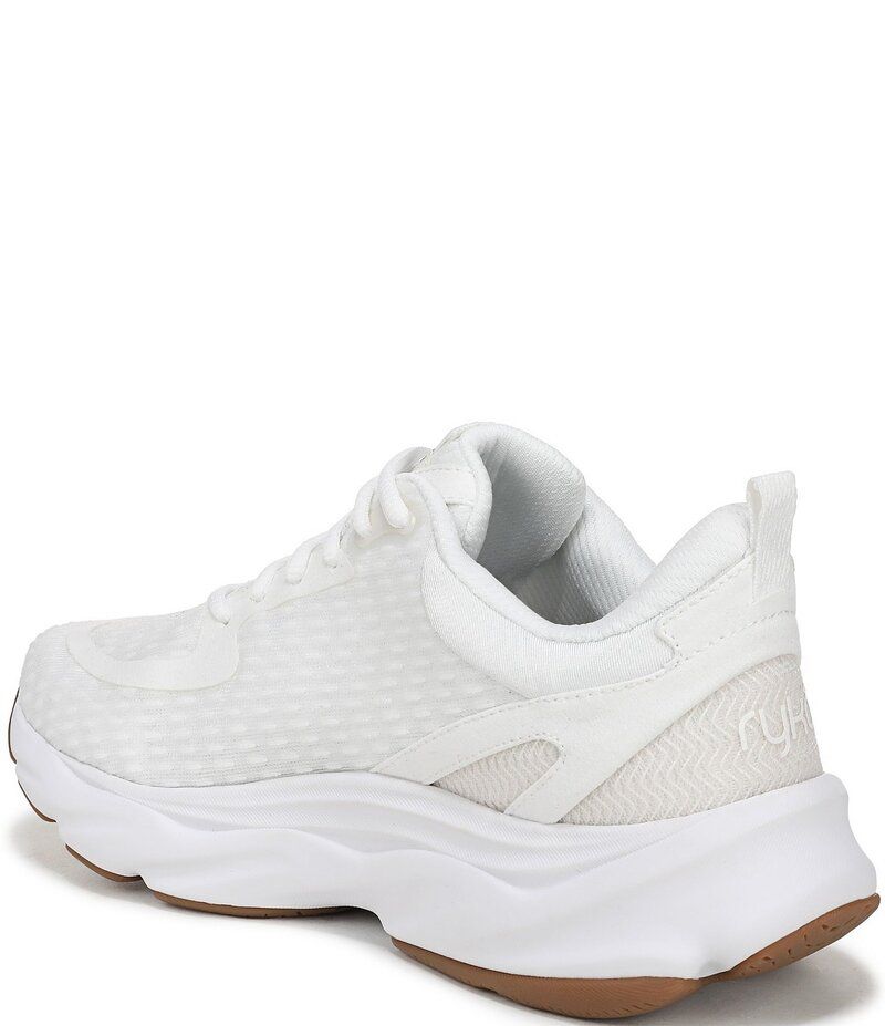 ライカ レディース シューズ スニーカー メッシュ Ryka Womens Rezorb Max Mesh Walking Sneakers Bright White ホワイト